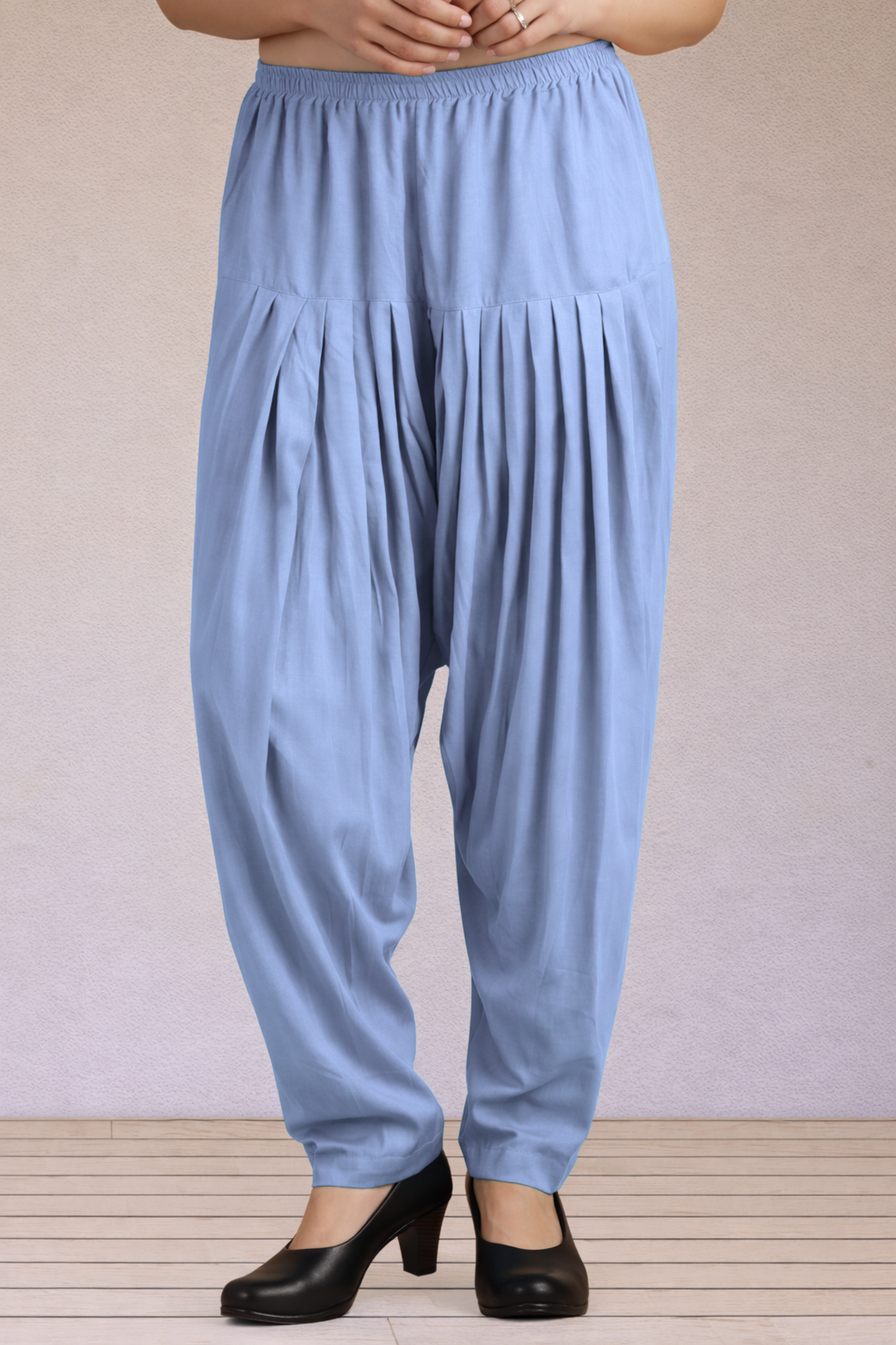 Ice Blue Easy Fit Rayon Salwar