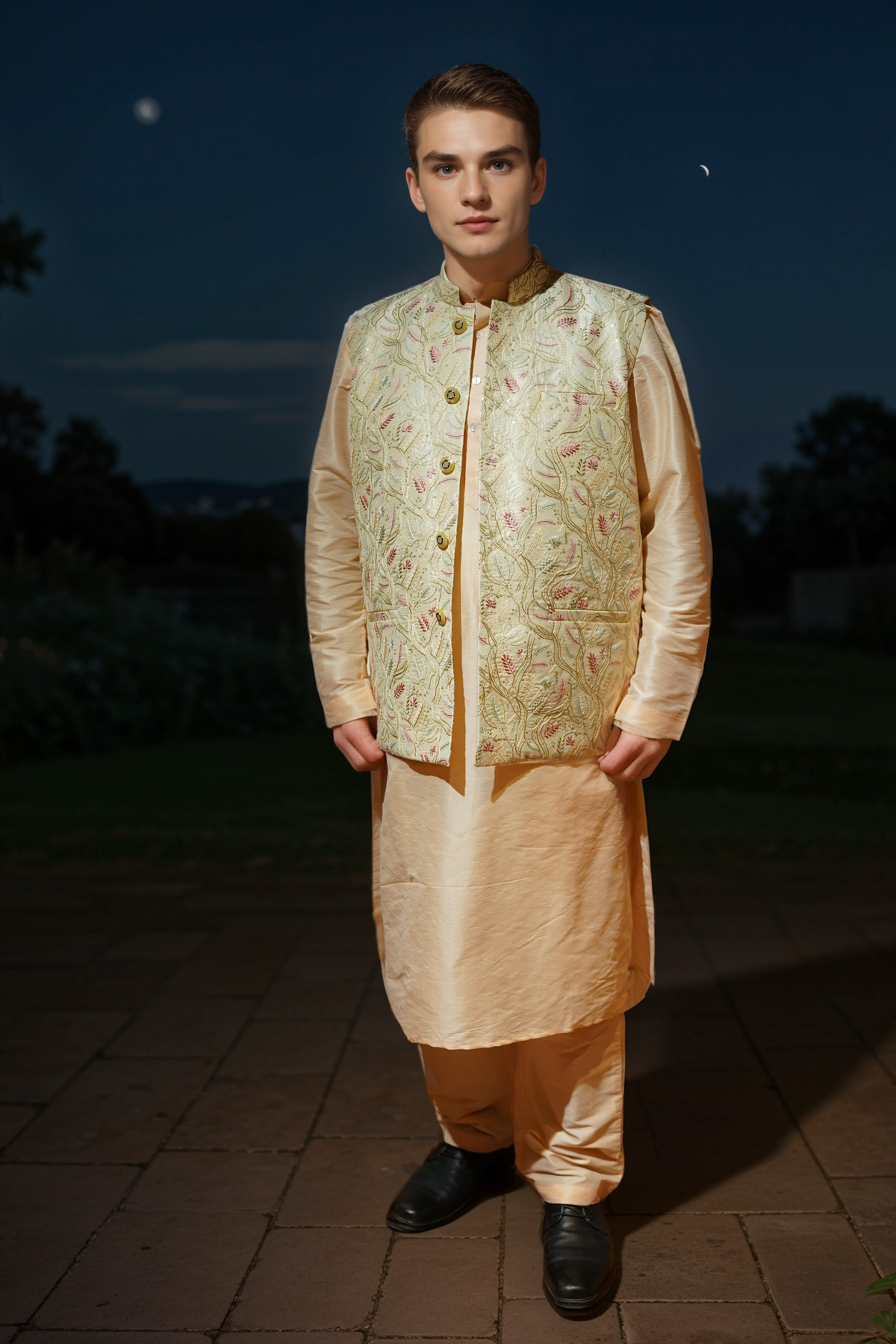 Ivory Apricot Jacket