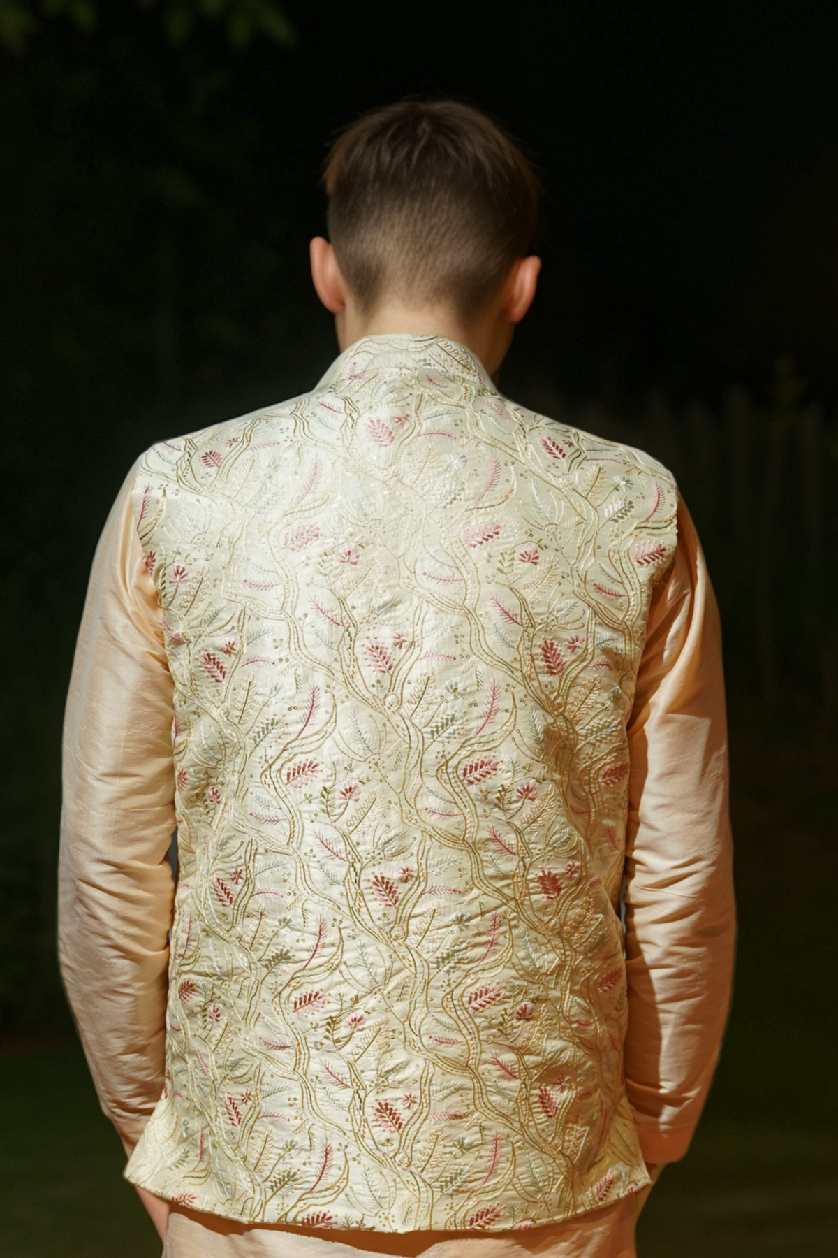 Ivory Apricot Jacket