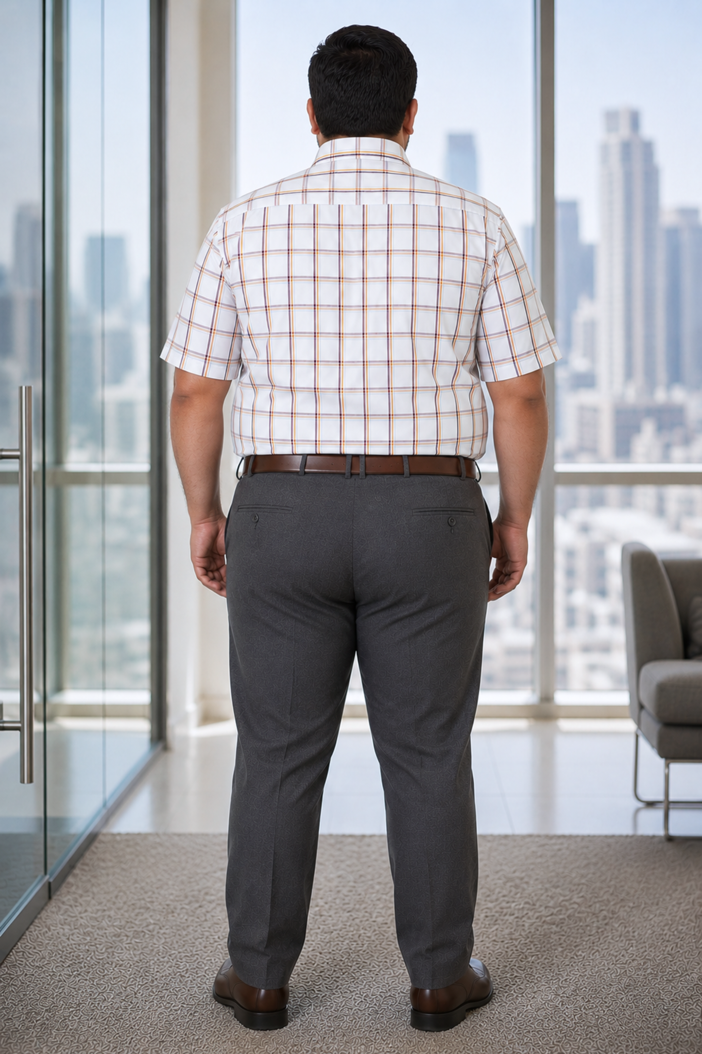 Ivory Heritage Check Cotton Shirt