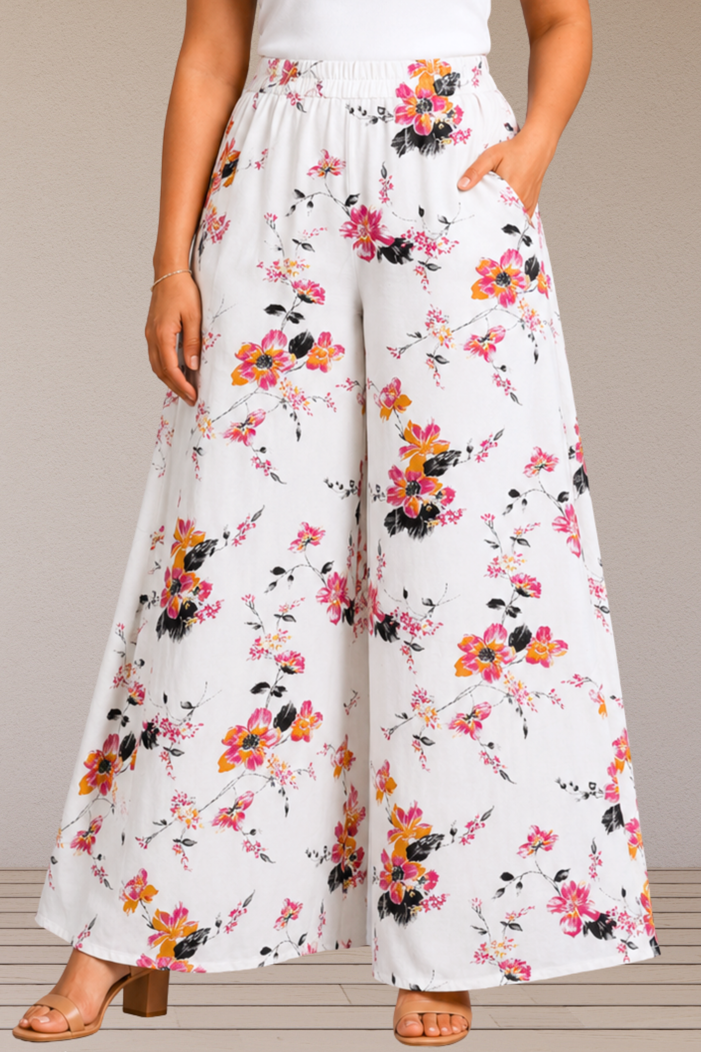Ivory Mayfair Rayon Lounge Pants