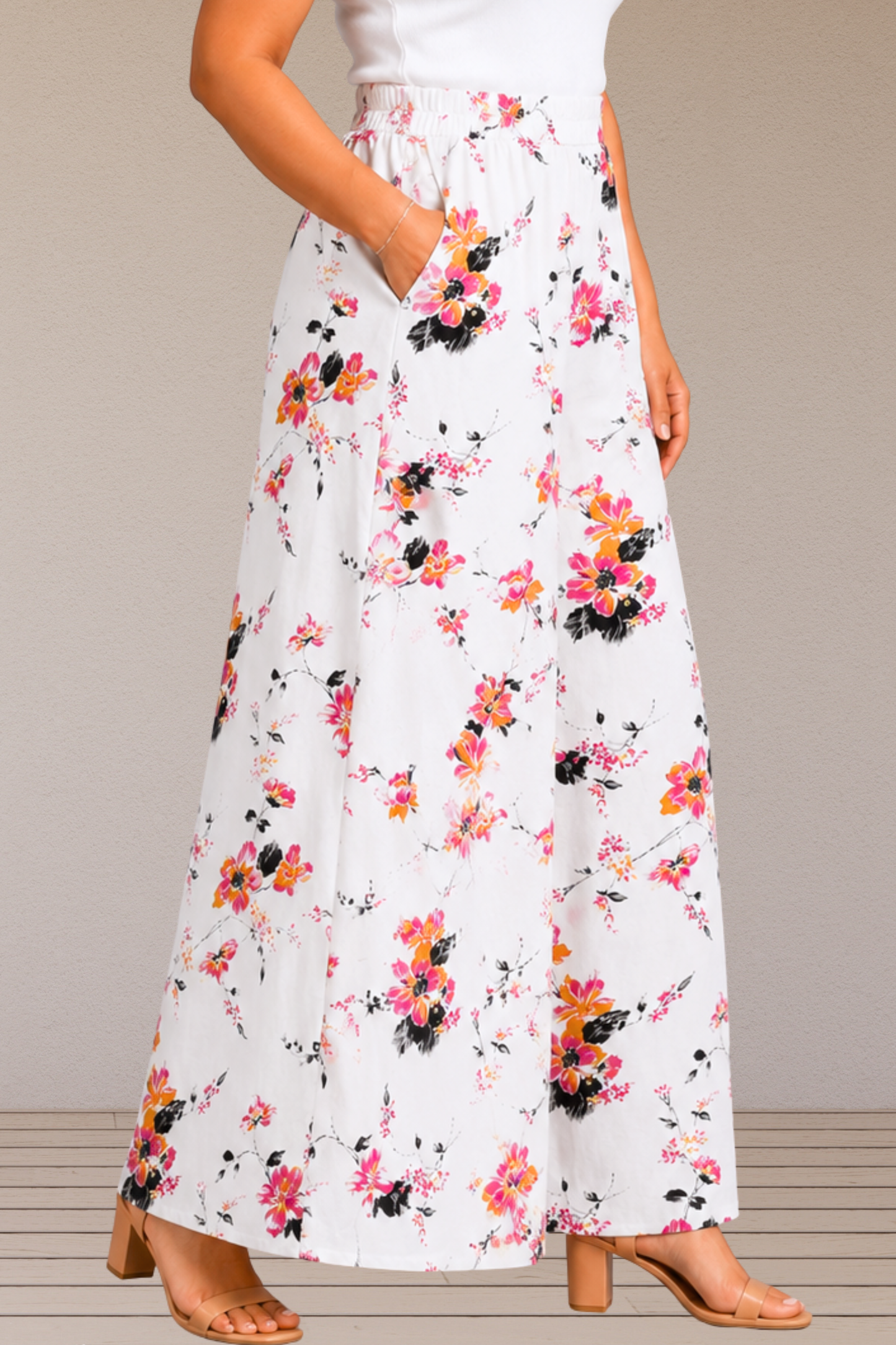 Ivory Mayfair Rayon Lounge Pants