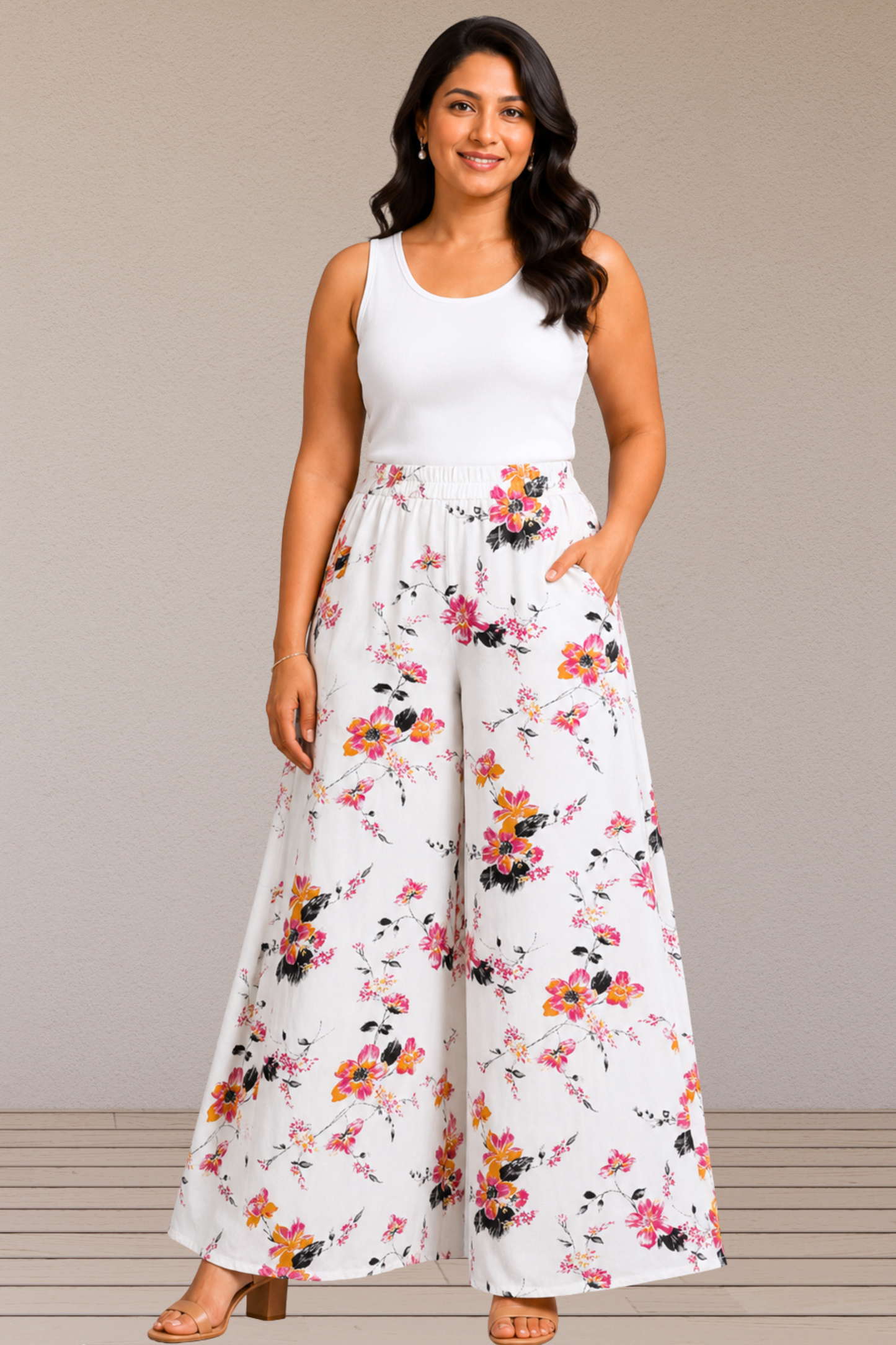 Ivory Mayfair Rayon Lounge Pants