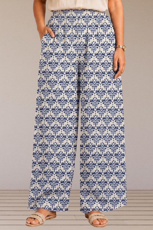Ivory Neelakshi Cotton Lounge Pants