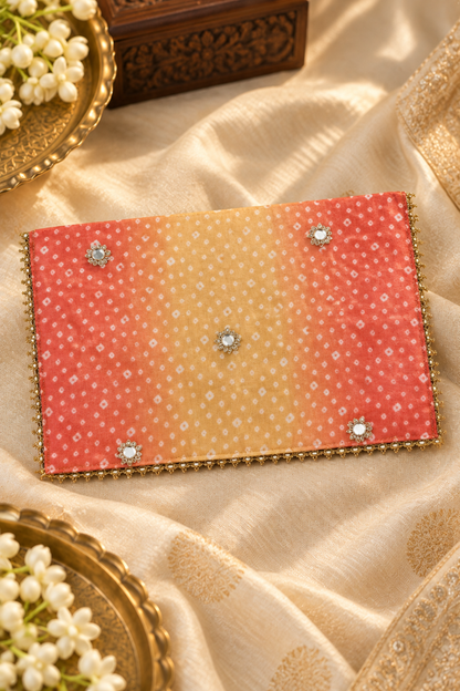 Kesar Blush Handcrafted Shagun Envelope