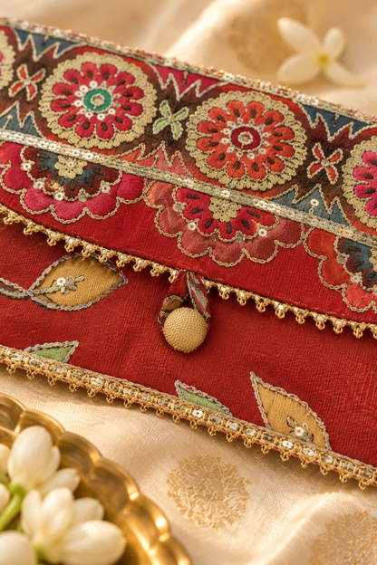 Kesar Riwaayat Handcrafted Shagun Envelope