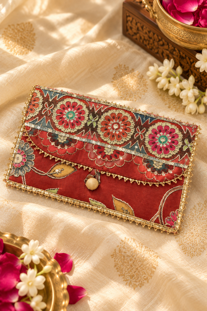 Kesar Riwaayat Handcrafted Shagun Envelope