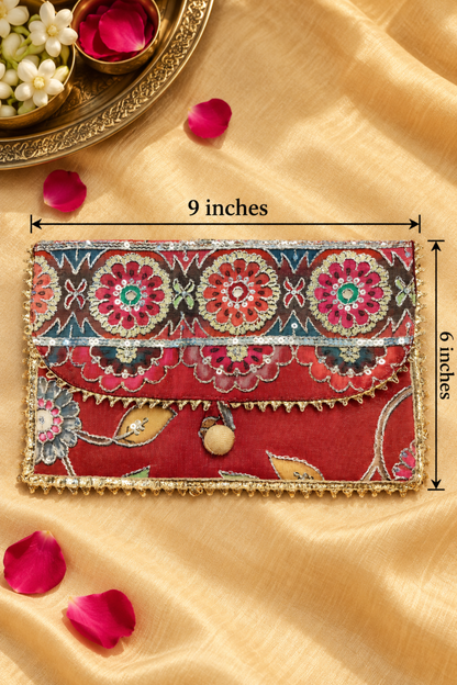 Kesar Riwaayat Handcrafted Shagun Envelope