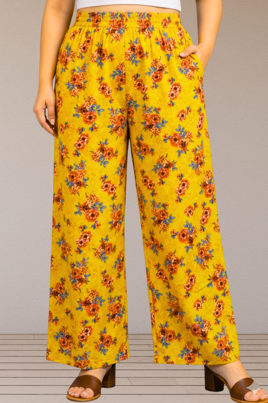 Kesari Blossom Palazzo Pant