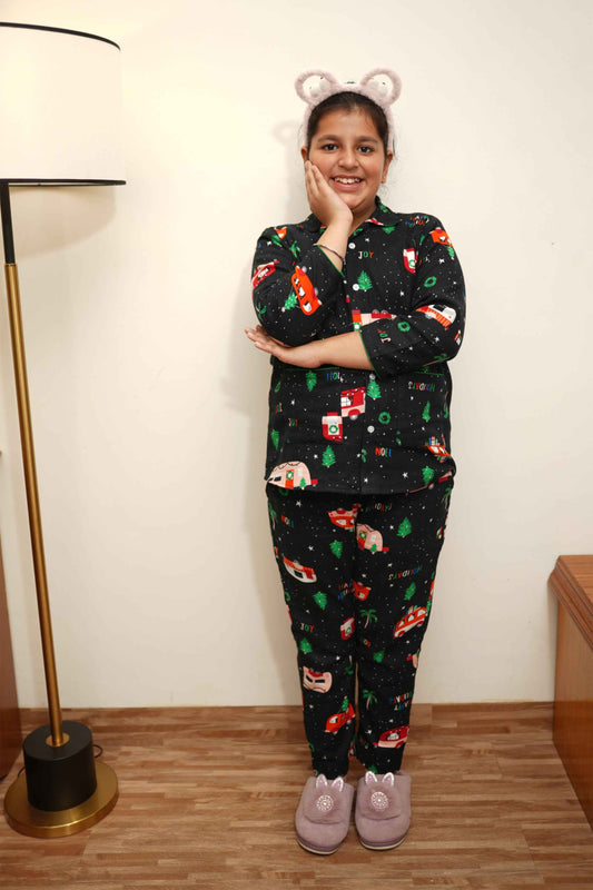 Jolly Journey Woollen Night Suit