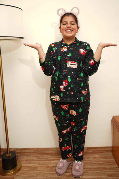 Jolly Journey Woollen Night Suit
