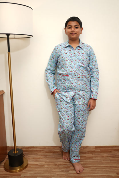Winter Night Suit For Kids 