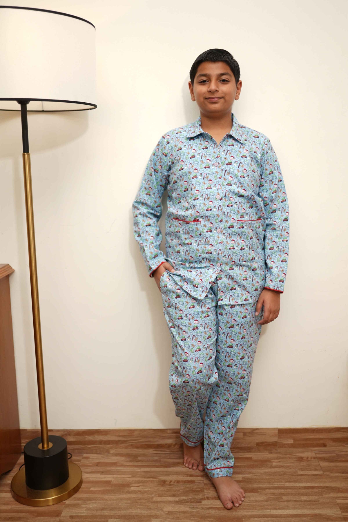 Jingle Breeze Woollen Night Suit