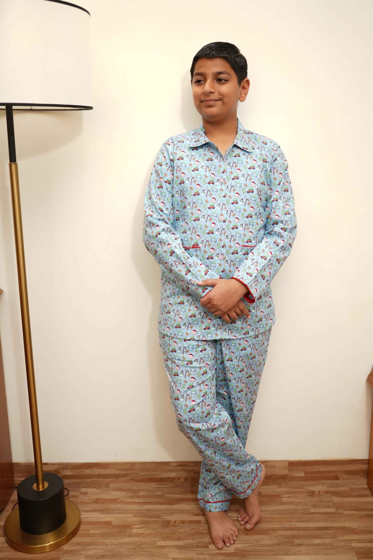Jingle Breeze Woollen Night Suit