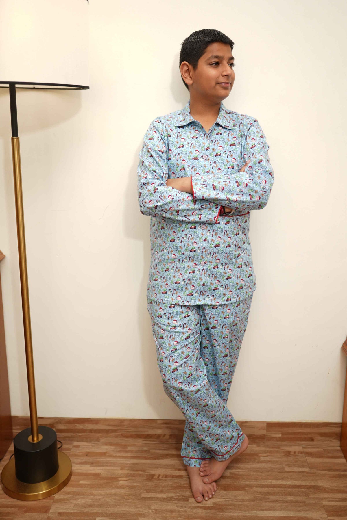 Jingle Breeze Woollen Night Suit