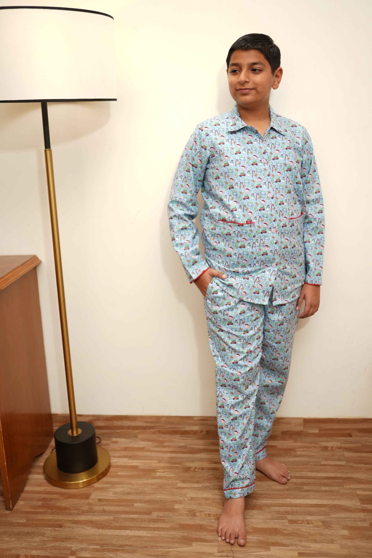 Jingle Breeze Woollen Night Suit