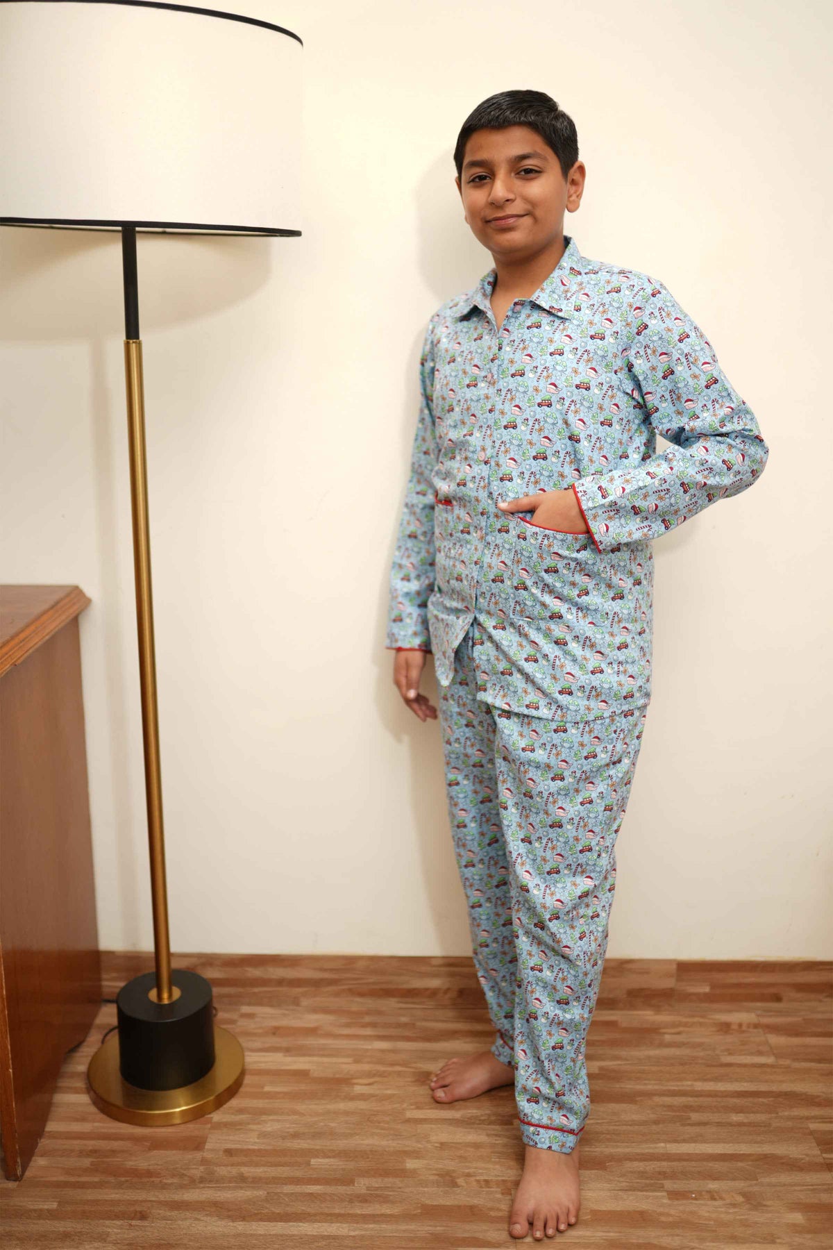Jingle Breeze Woollen Night Suit