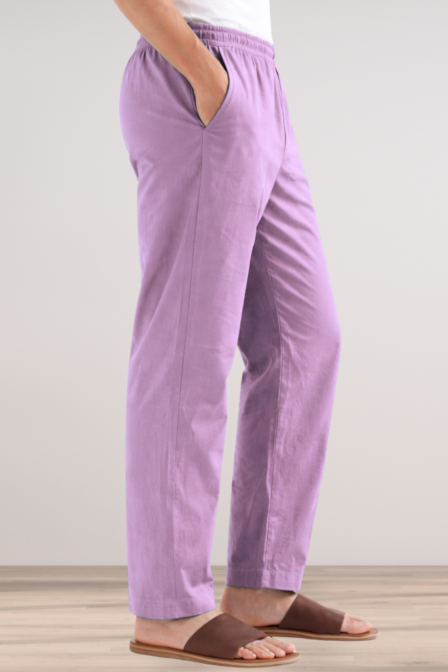 Lavender Cotton Pant Pajama