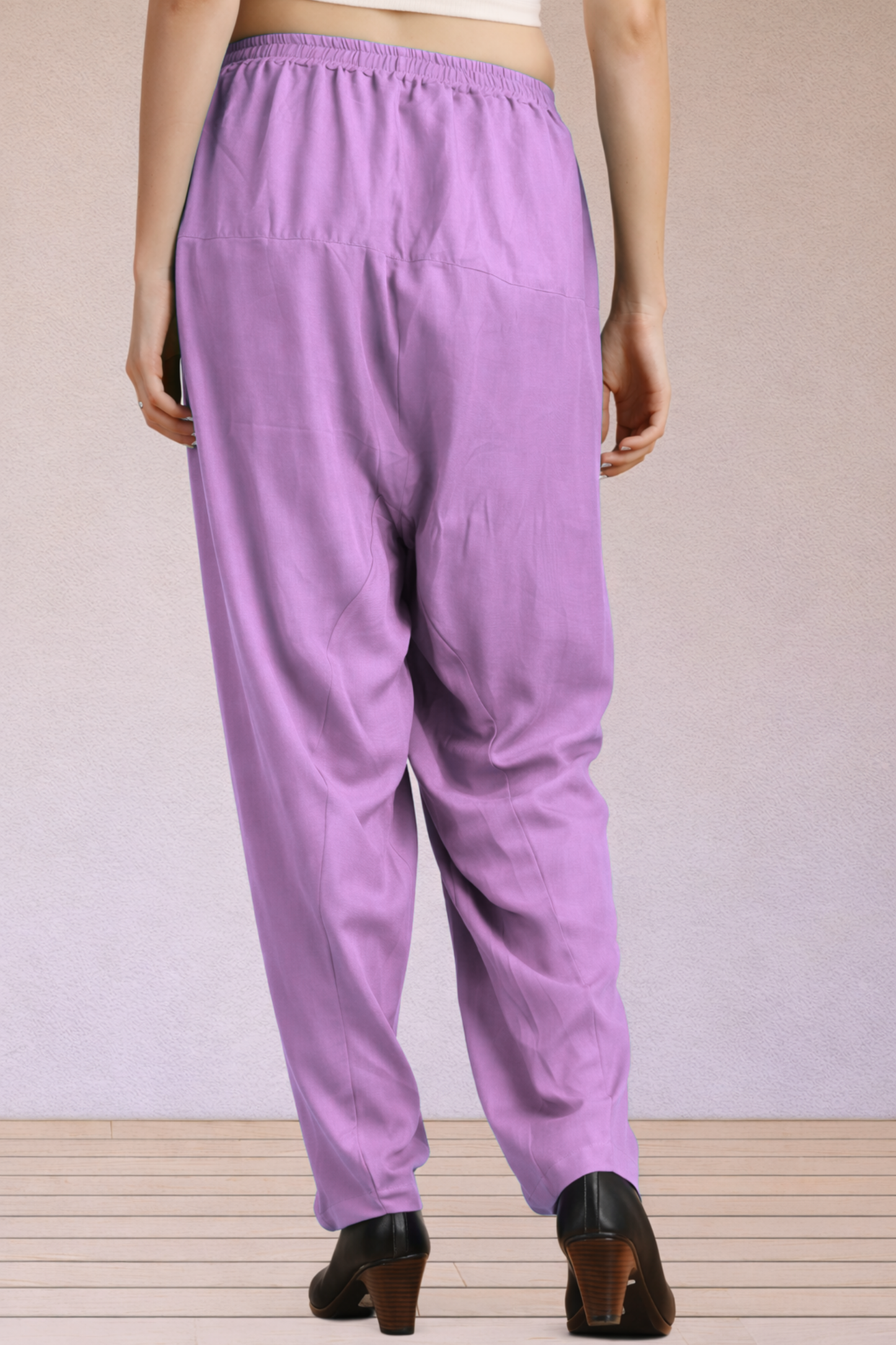 Lavender Easy Fit Rayon Salwar