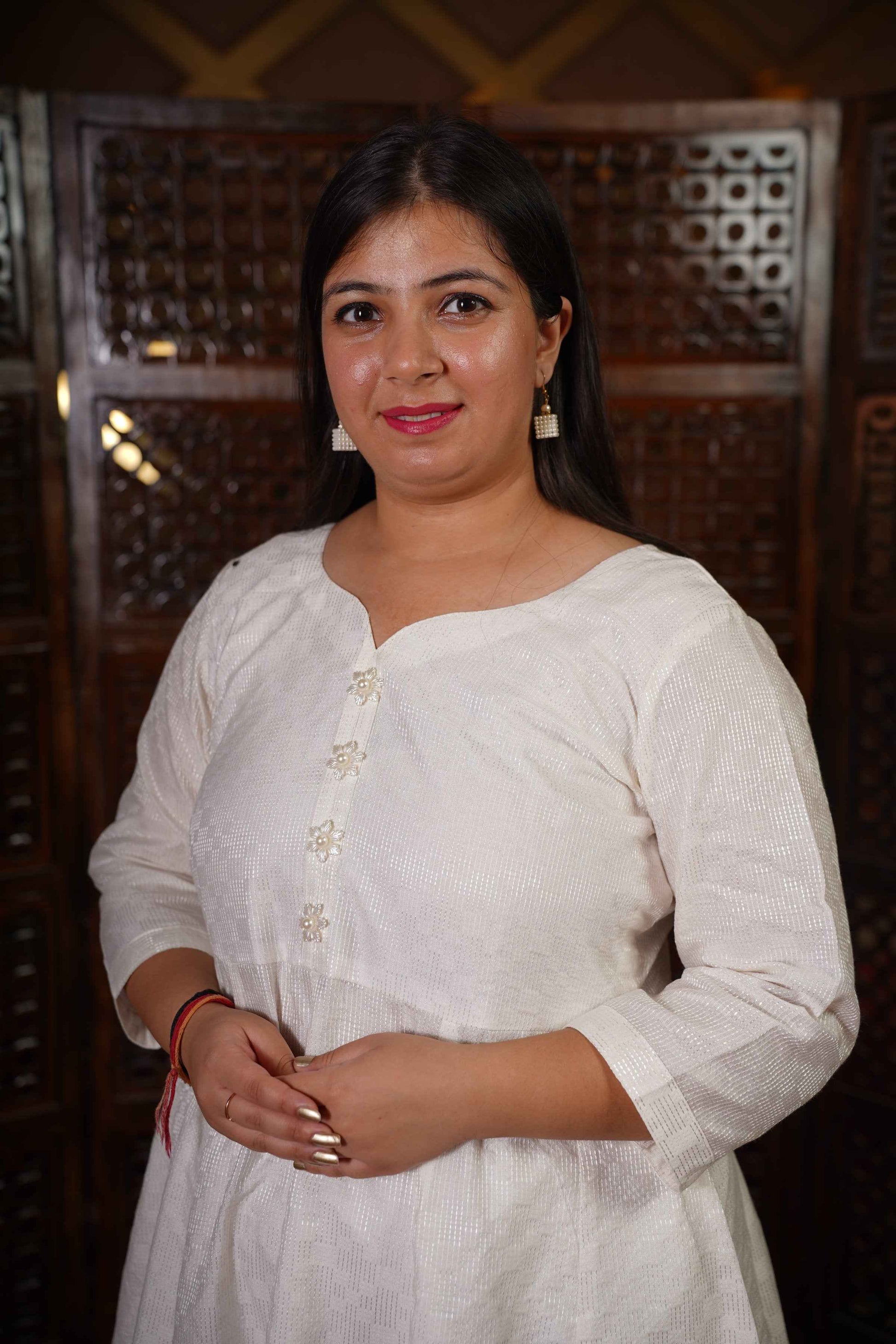 Lekhya Anarkali Cotton Set