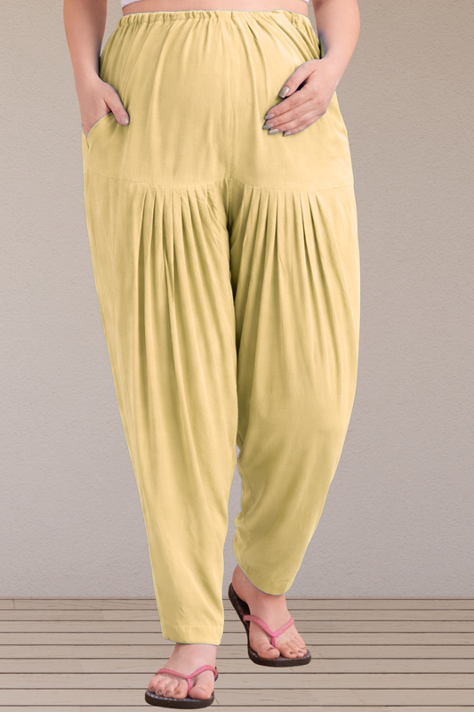 Lemon Easy Fit Rayon Maternity Salwar