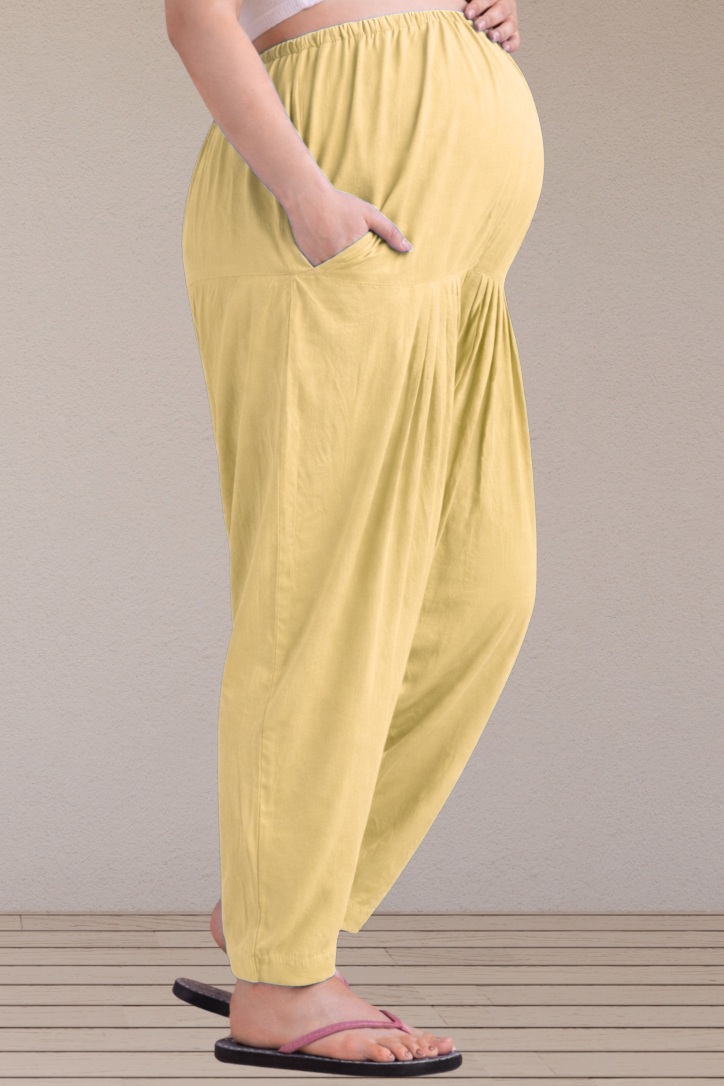 Lemon Easy Fit Rayon Maternity Salwar