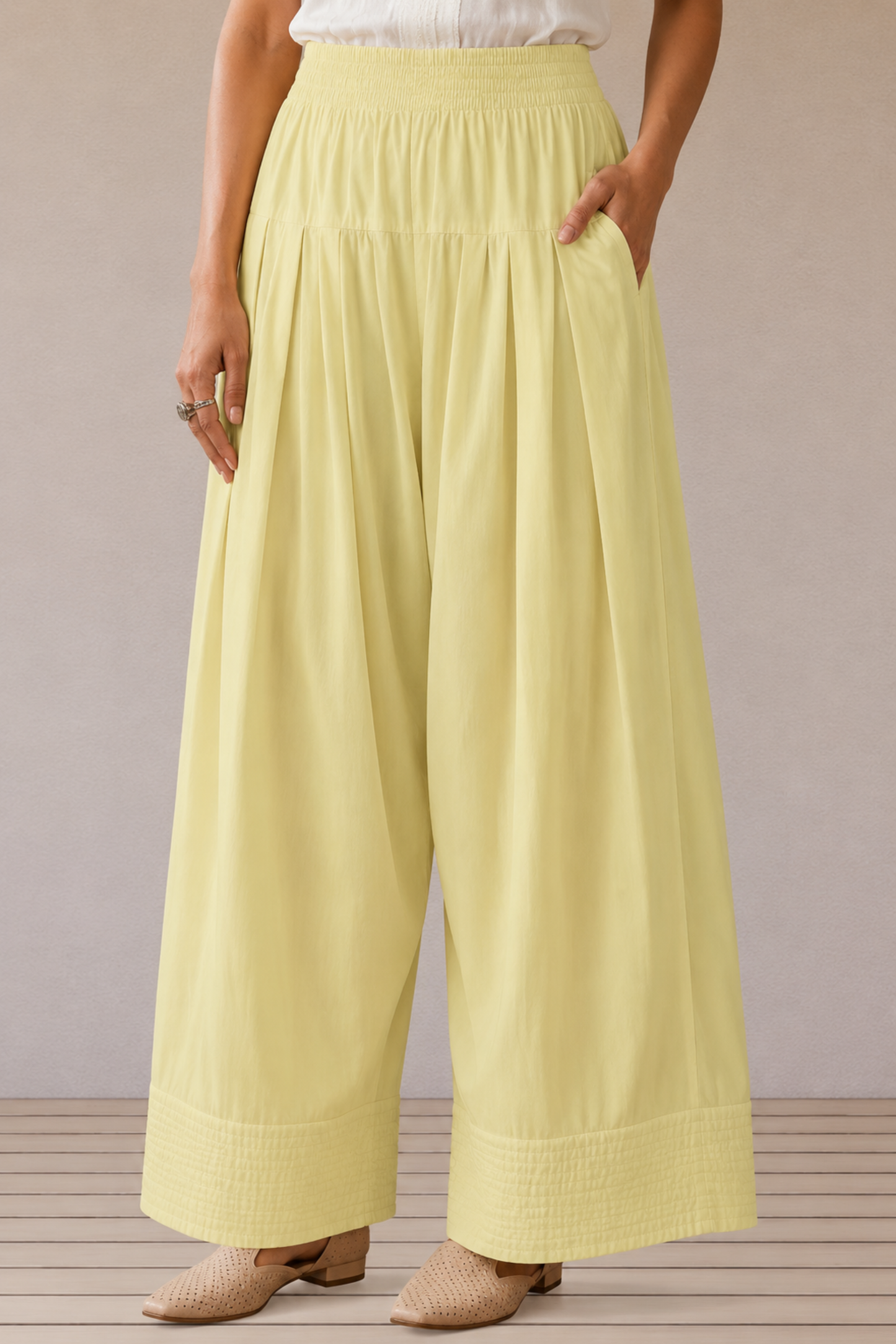 Lemon Rayon Farshi Salwar