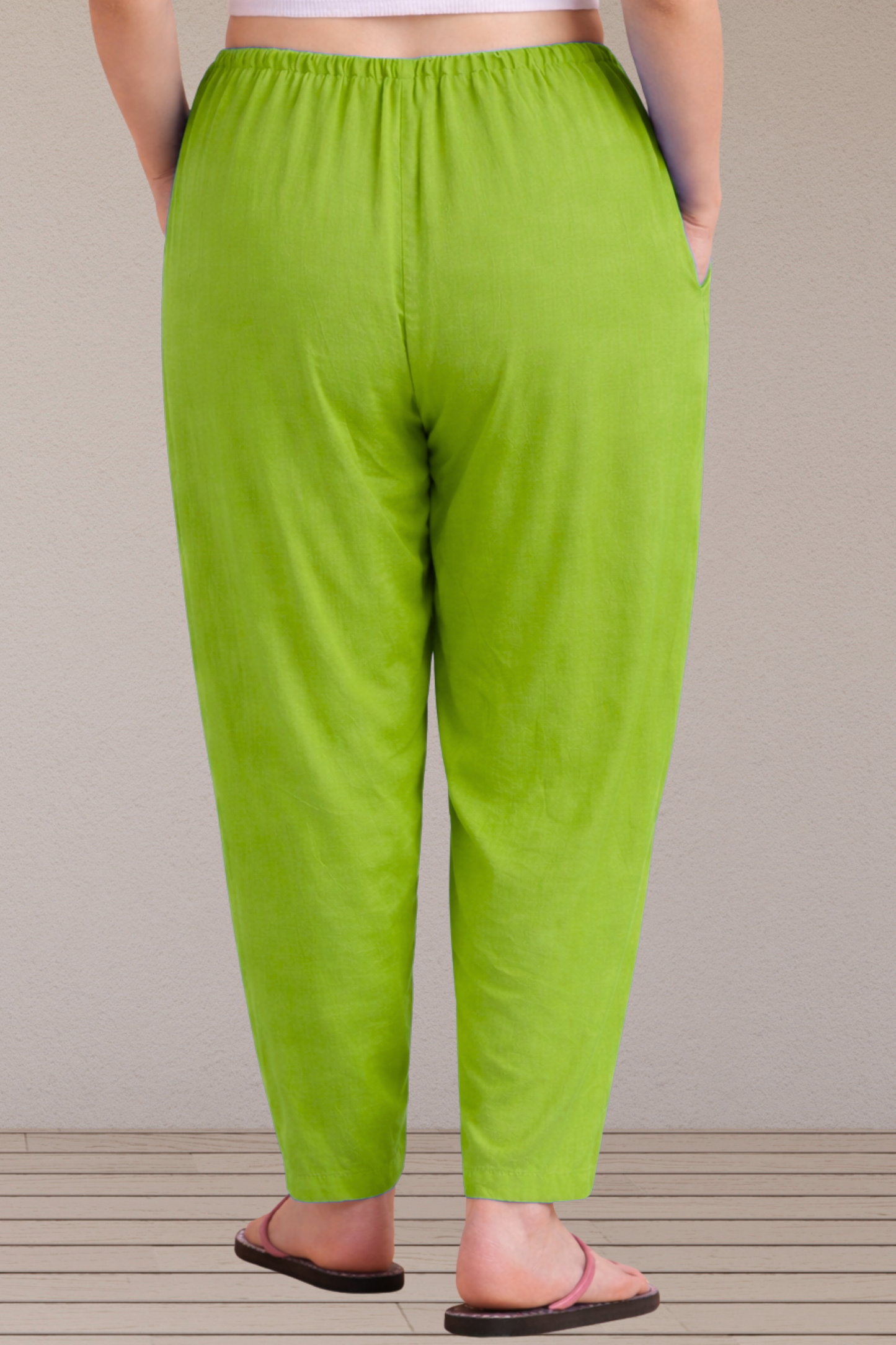 Light Green Easy Fit Rayon Maternity Salwar