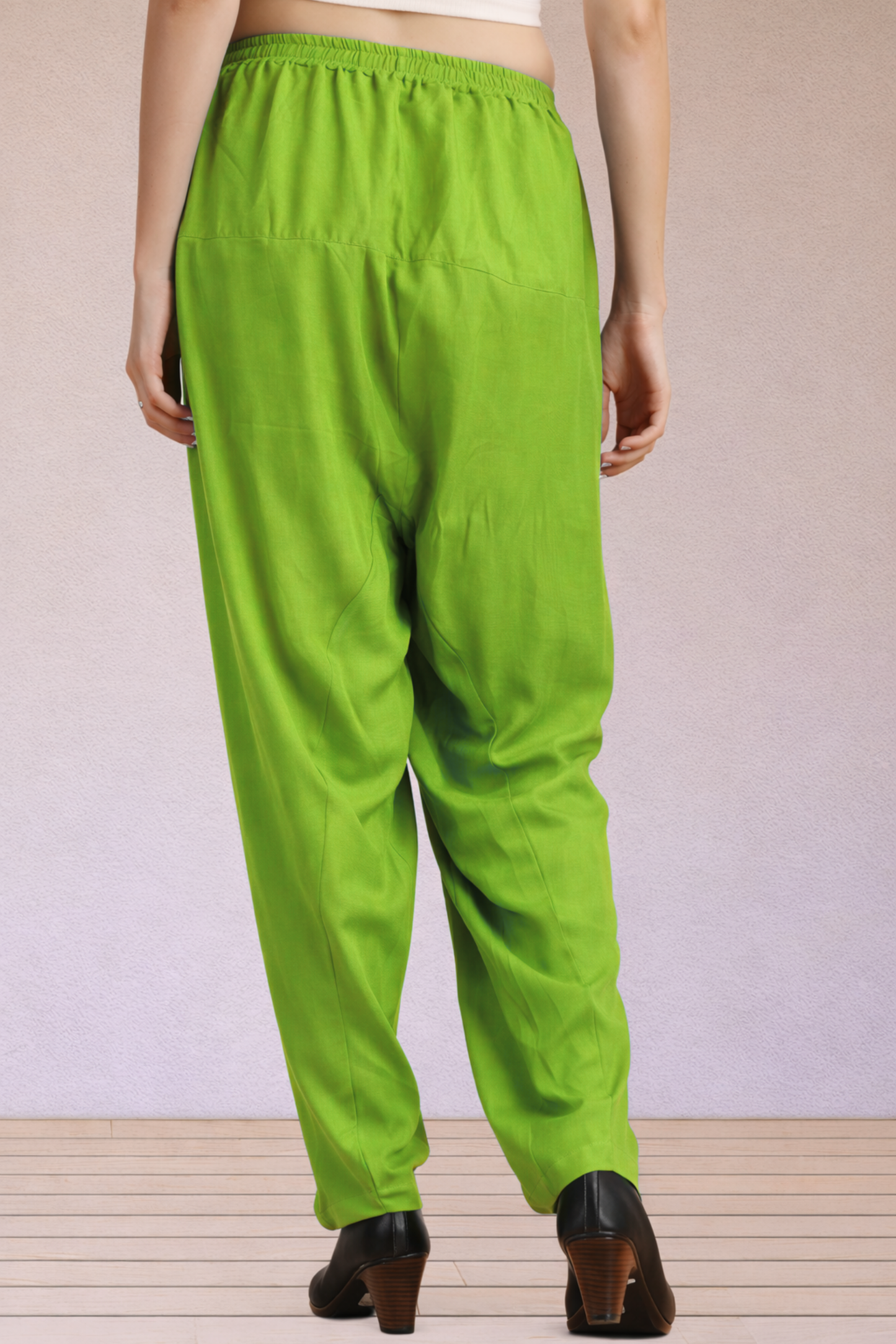 Light Green Easy Fit Rayon Salwar