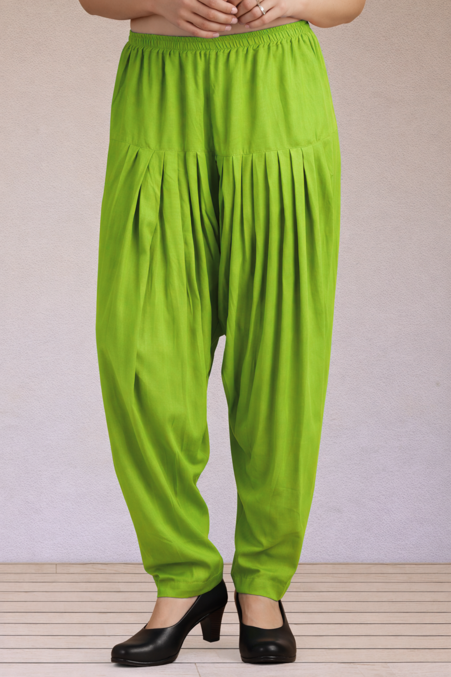 Light Green Easy Fit Rayon Salwar