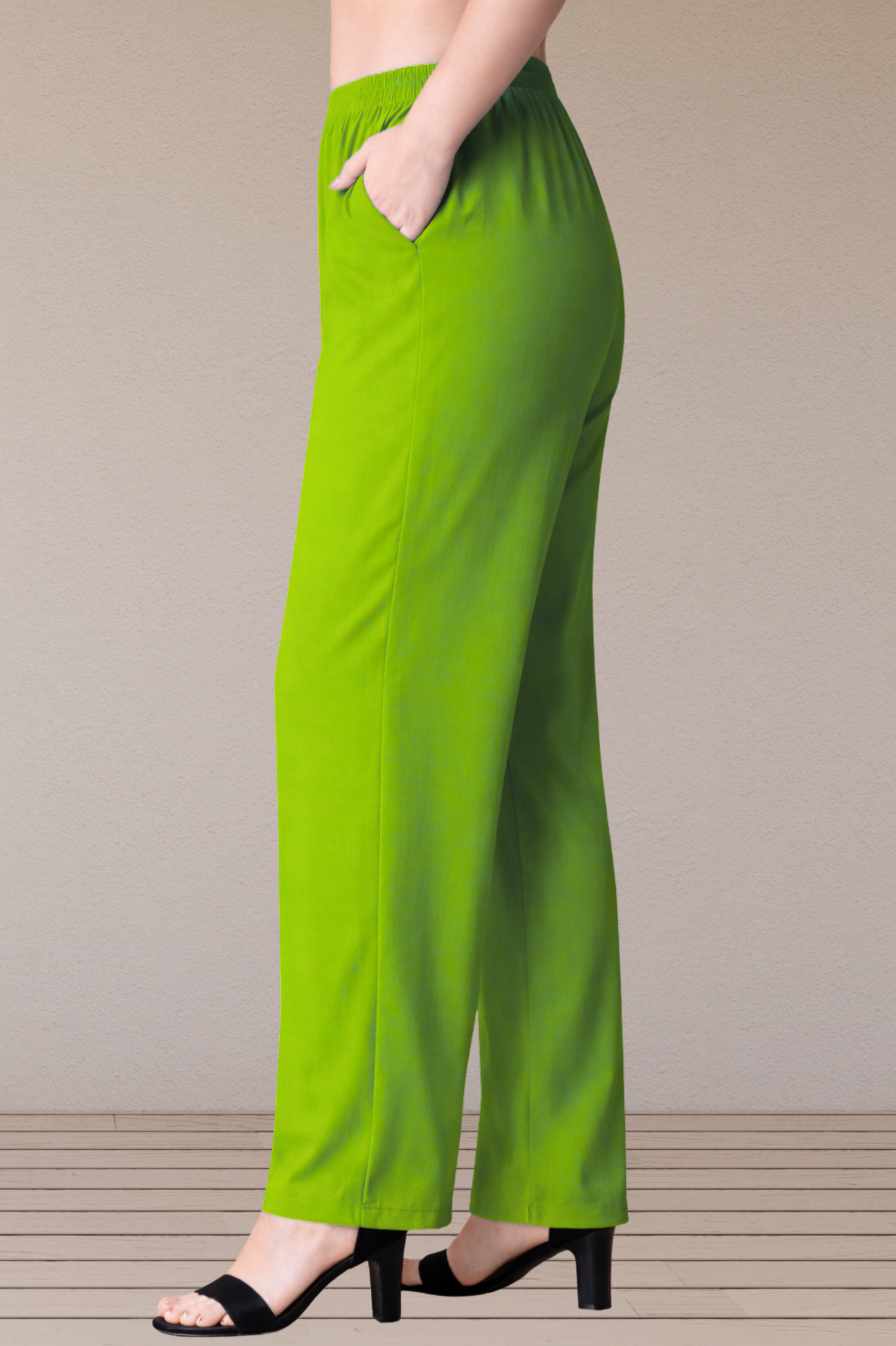 Light Green Rayon Kurti Pant