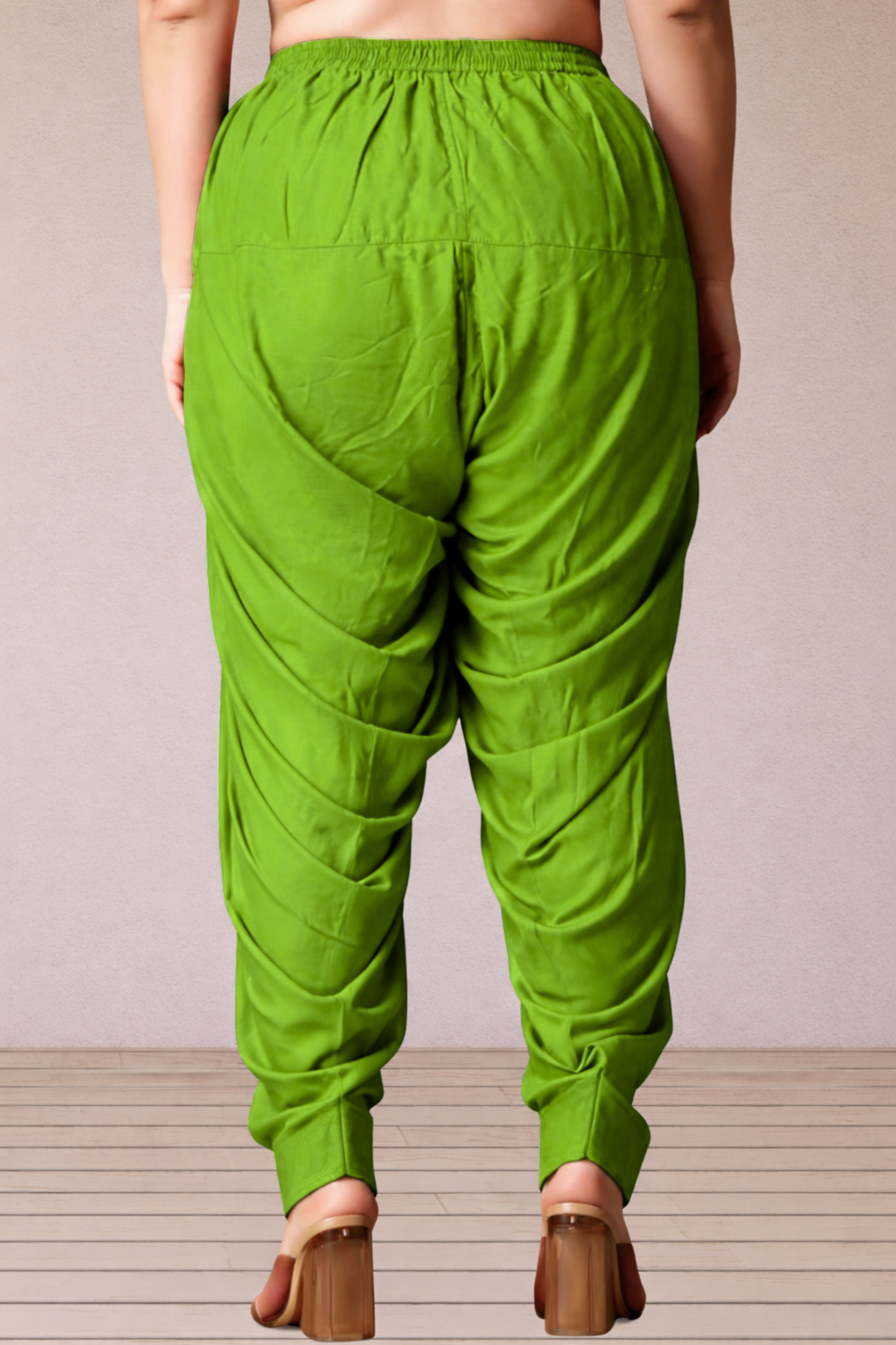 Light Green Rayon Patiala Salwar