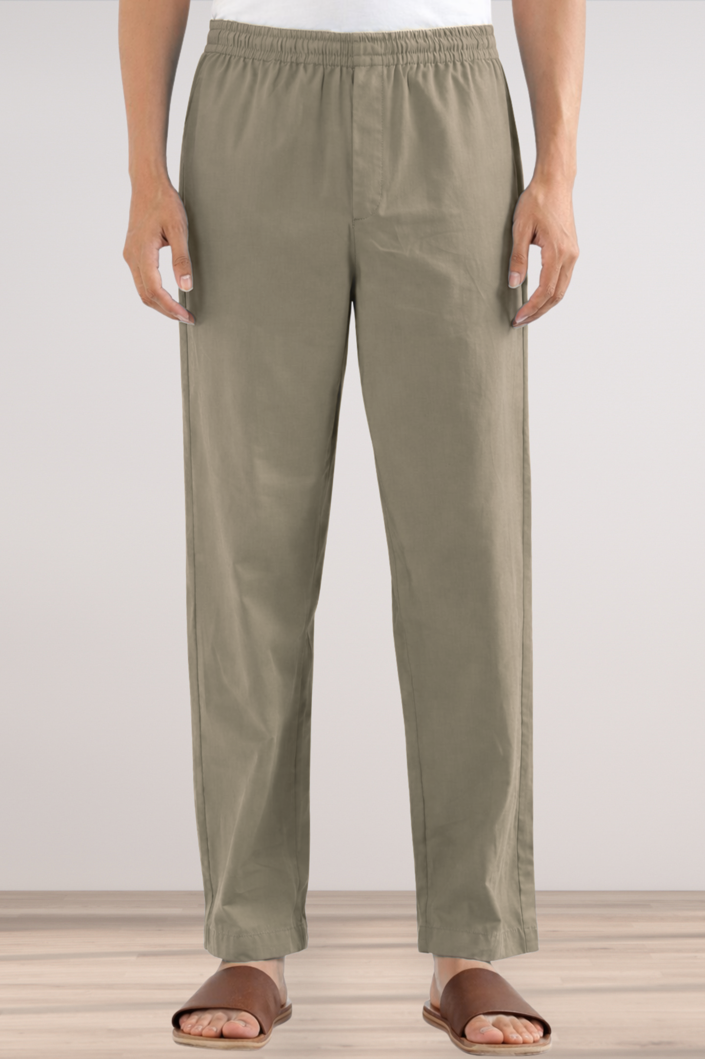 Light Grey Cotton Pant Pajama