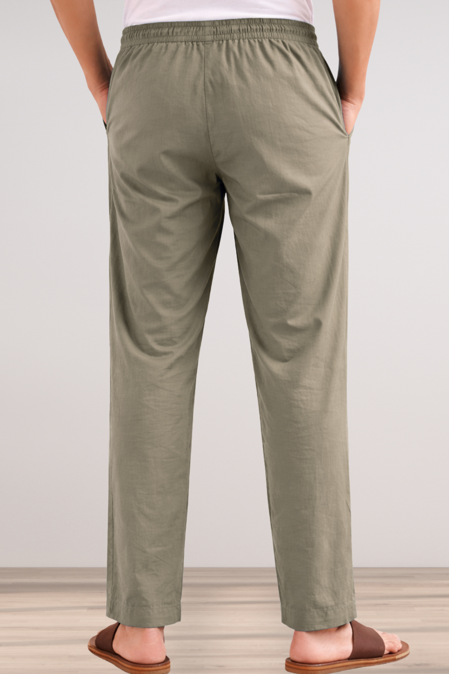 Light Grey Cotton Pant Pajama