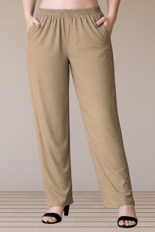 Dusty Grey Rayon Kurti Pant