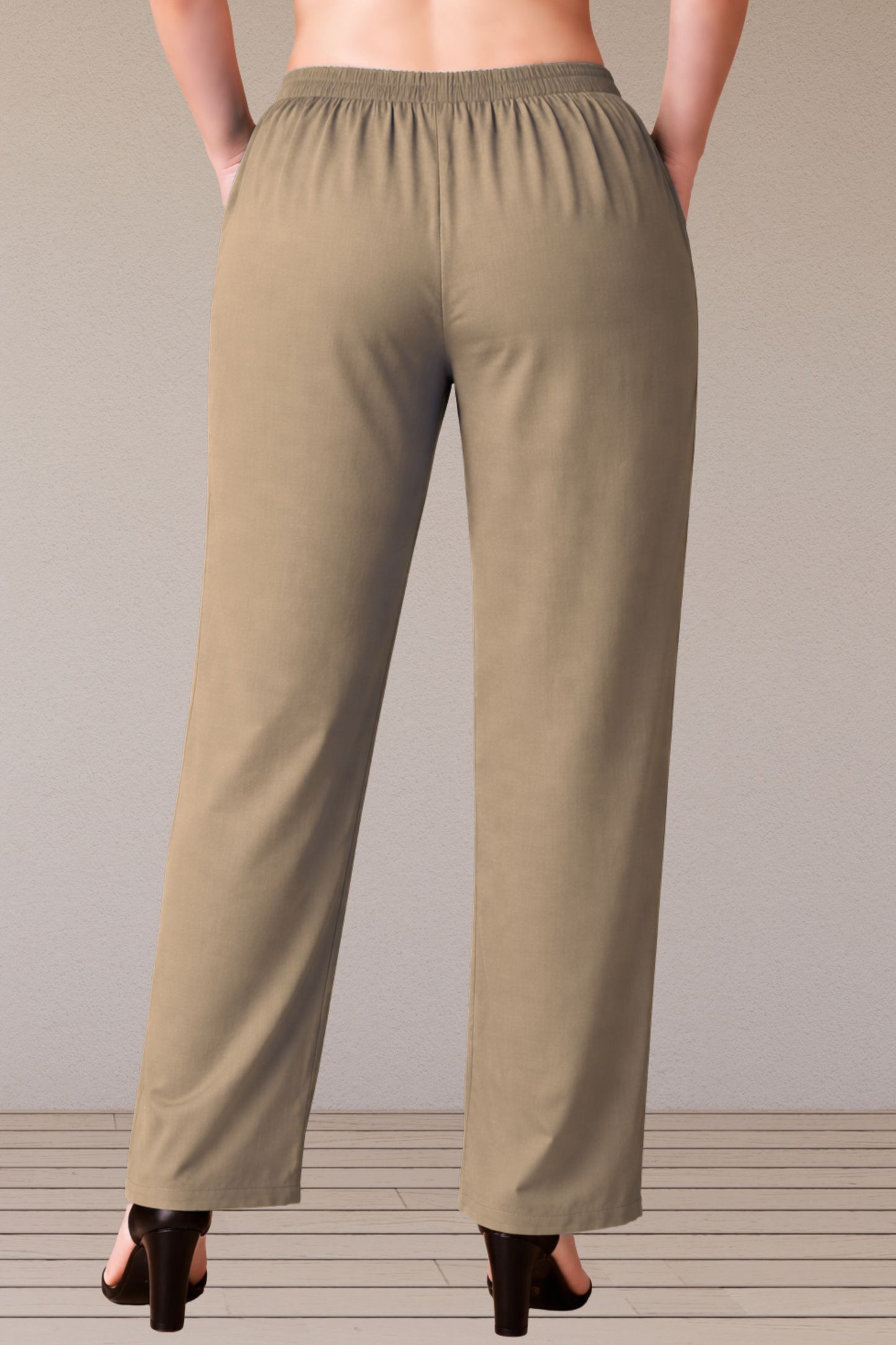Dusty Grey Rayon Kurti Pant