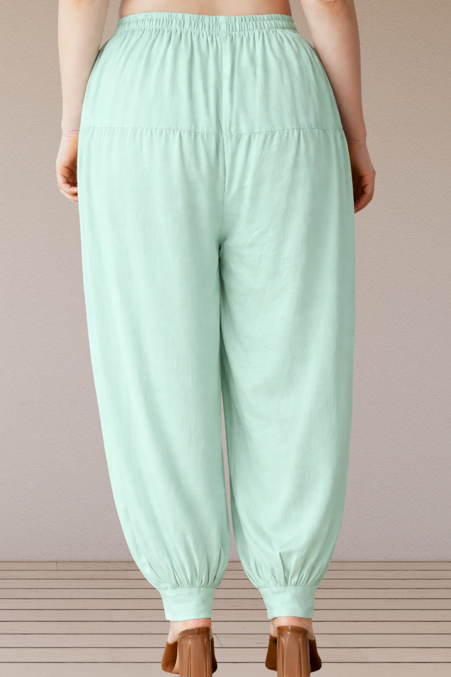 Light Mint Rayon Afghani Salwar