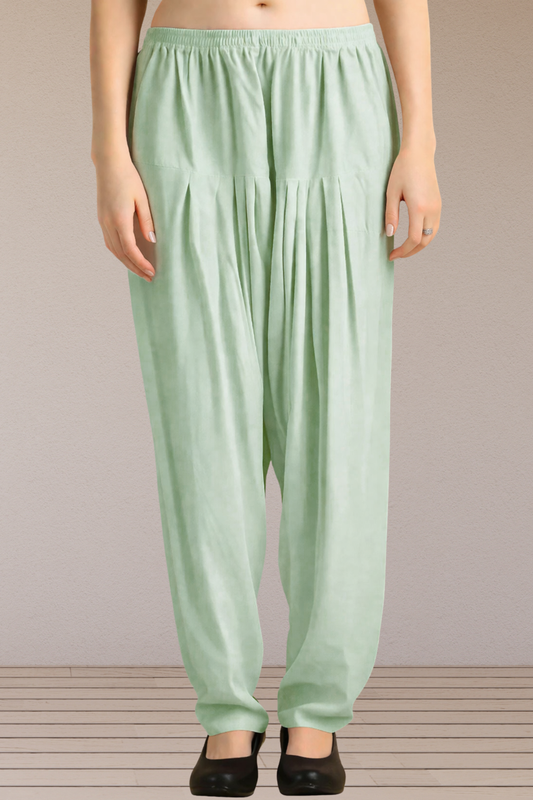Light Mint Easy Fit Rayon Salwar