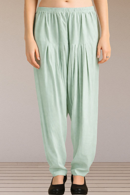 Light Mint Easy Fit Rayon Salwar