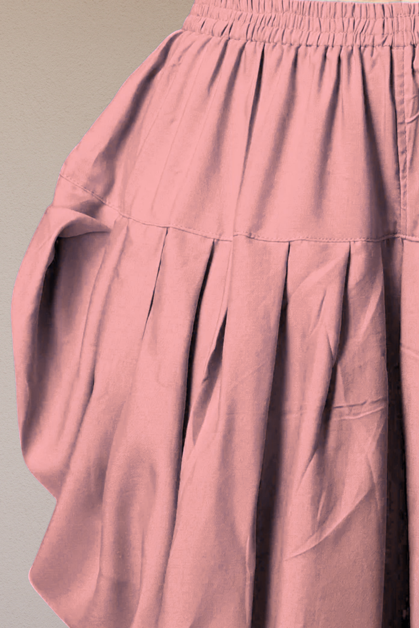 Light Onion Belted Dhoti Salwar