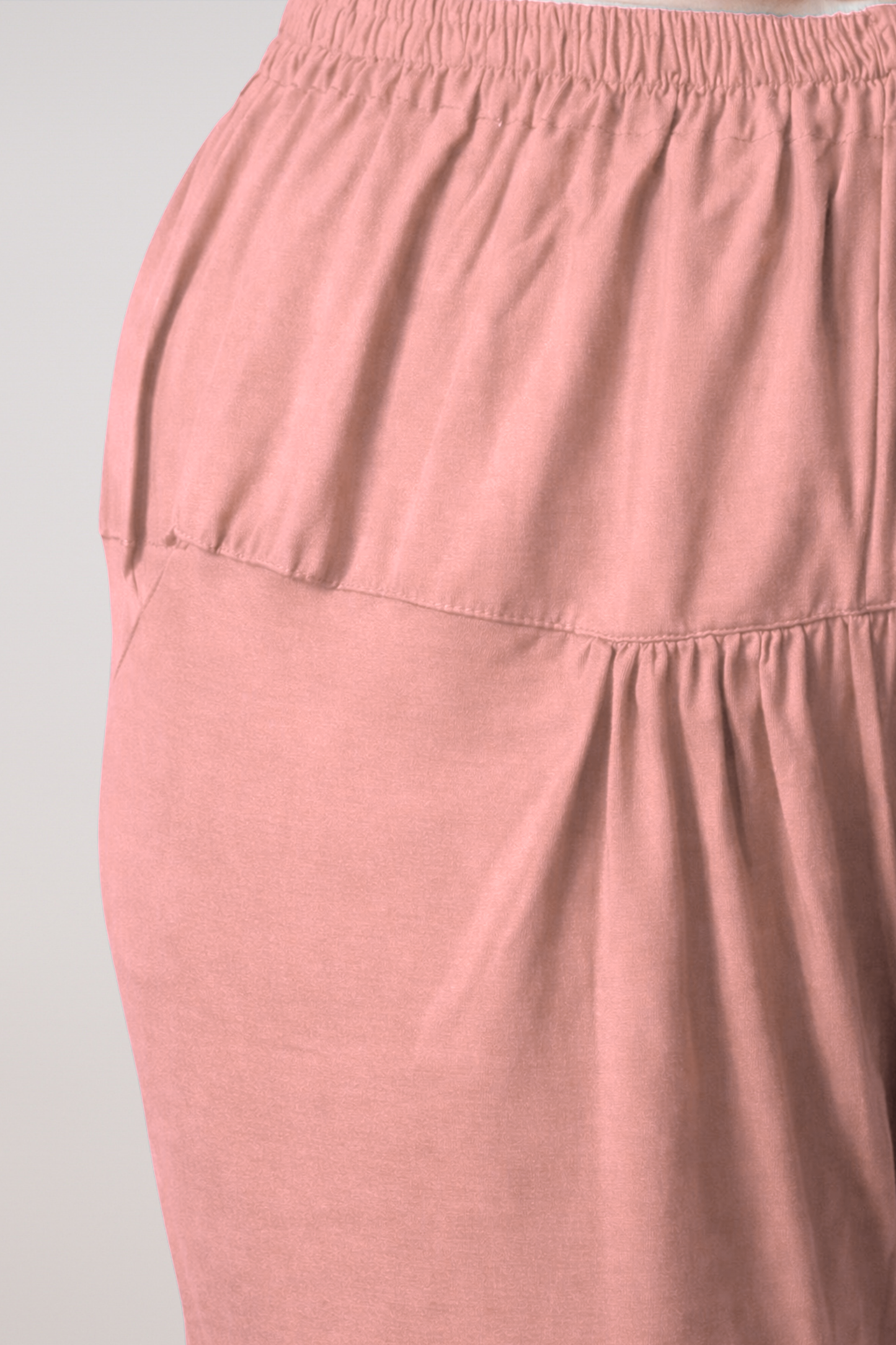 Light Onion Cotton Churidar Pants