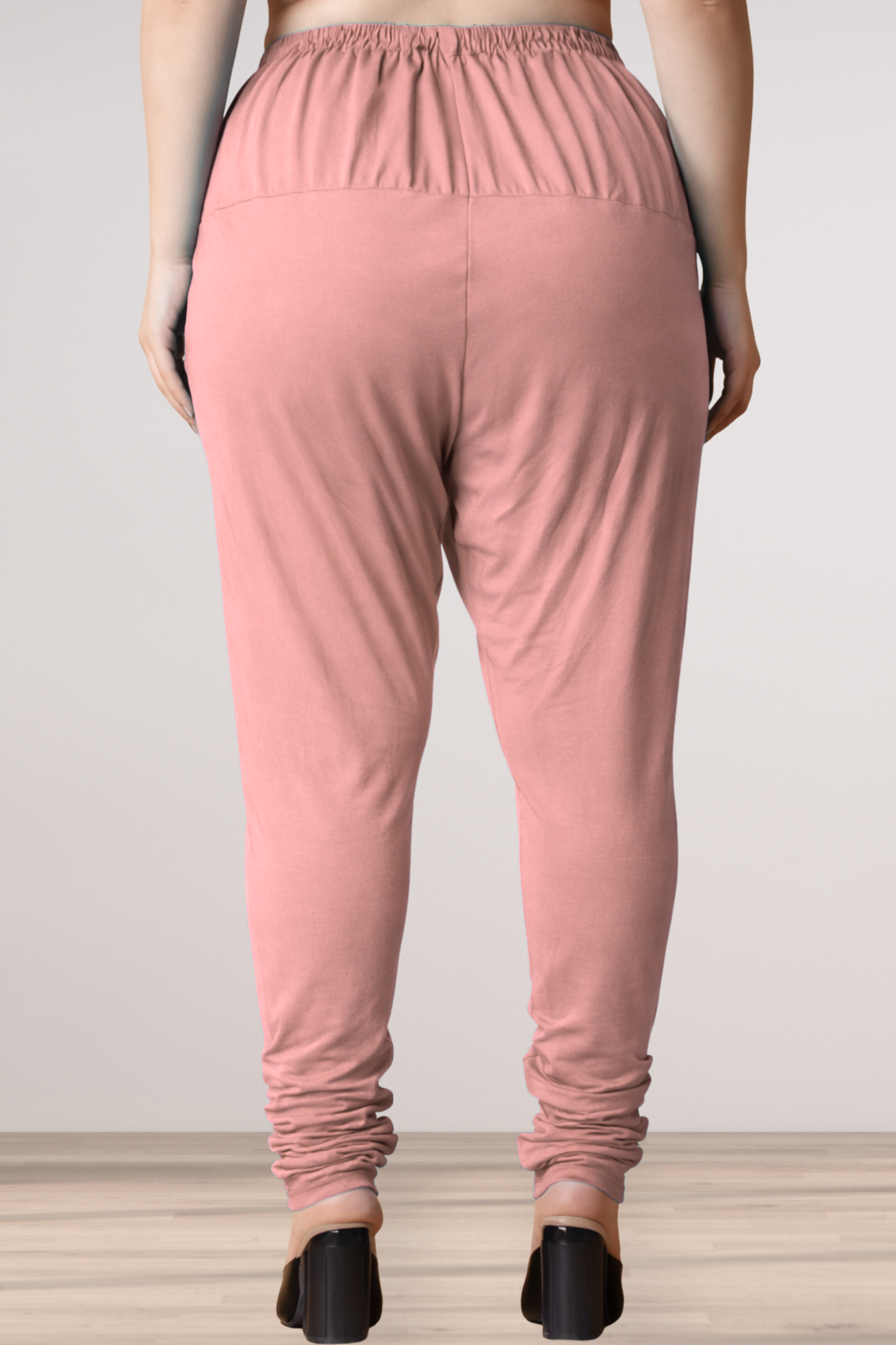 Light Onion Cotton Churidar Pants