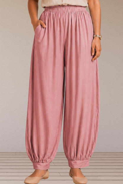 Light Onion Rayon Afghani Pants