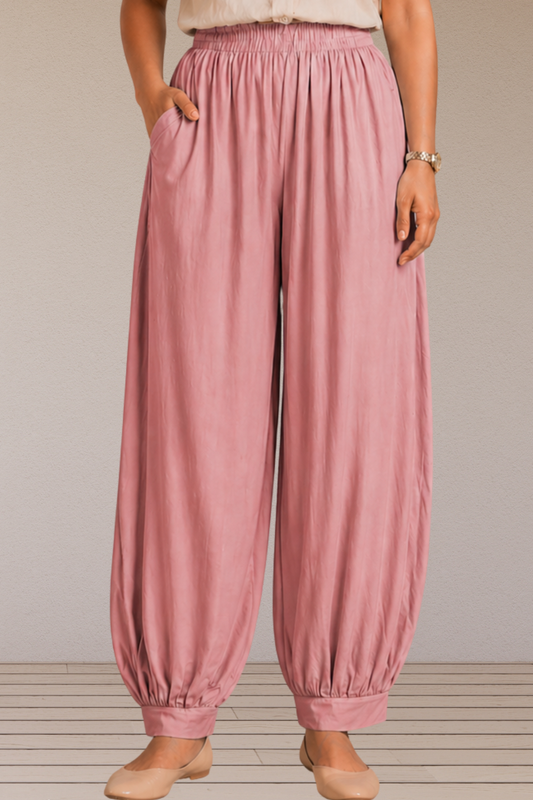 Light Onion Rayon Afghani Pants