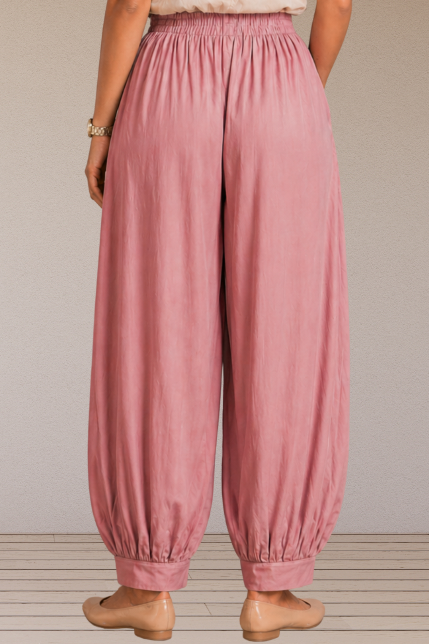 Light Onion Rayon Afghani Pants