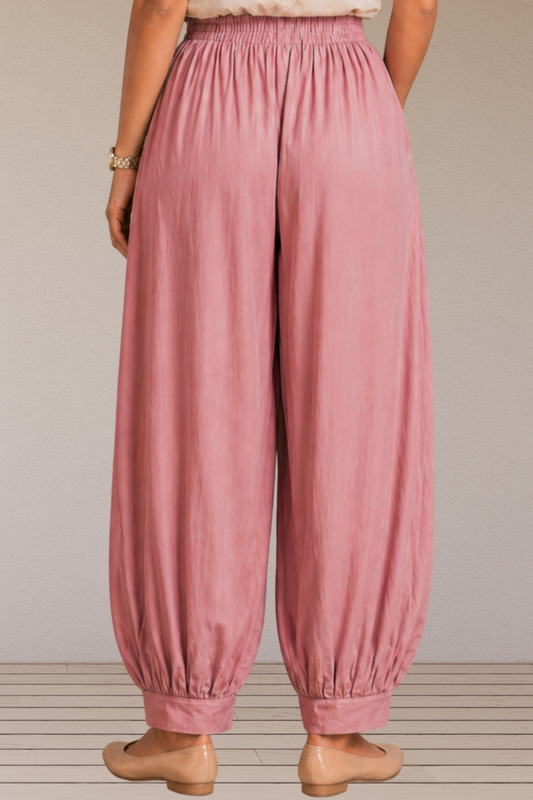 Light Onion Rayon Afghani Pants