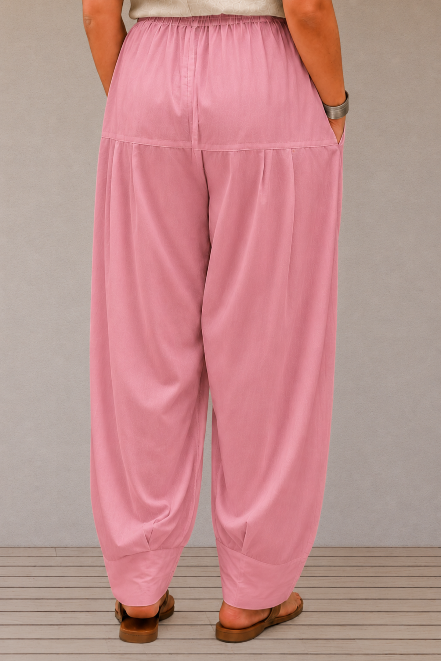 Light Onion Rayon Farshi Salwar