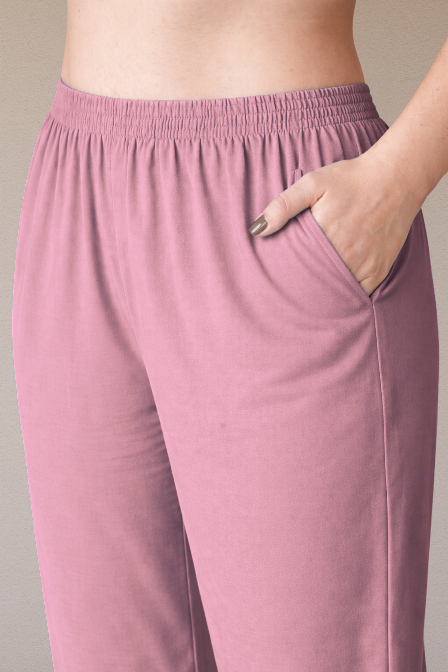 Light Onion Rayon Kurti Pant