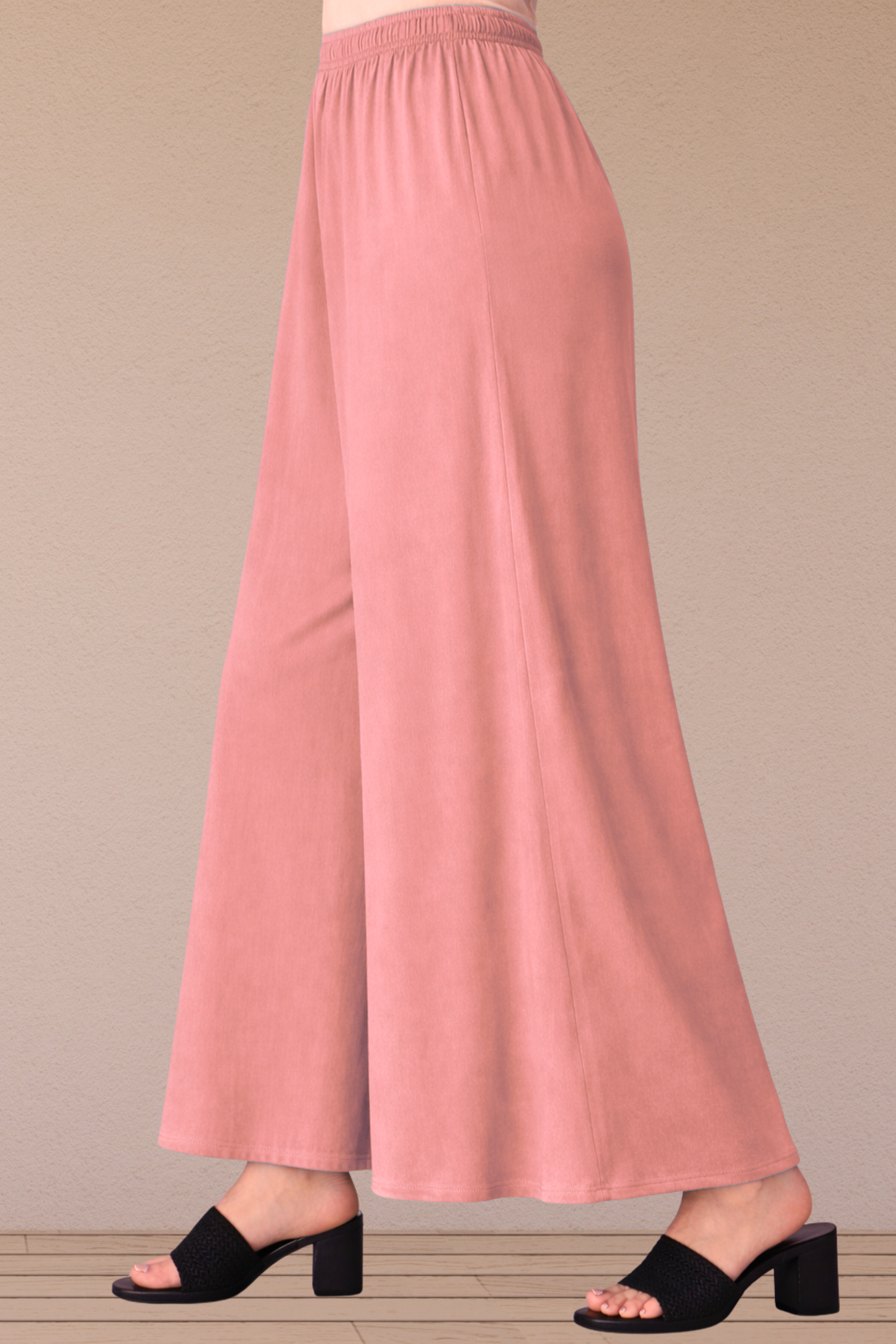 Light Onion Rayon Skirt Palazzo