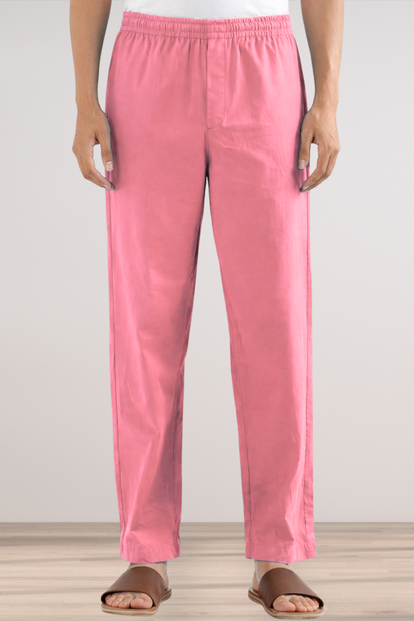 Light Pink Cotton Pant Pajama